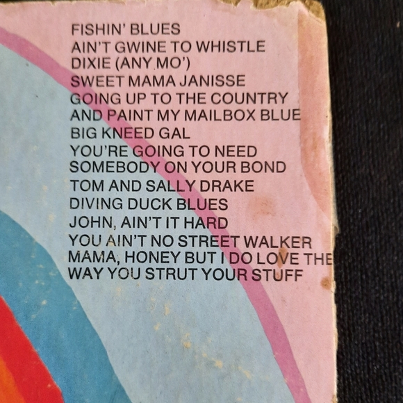 Taj Mahal- The Real Thing, Vinyl LP 1971 - Picture 3 of 9